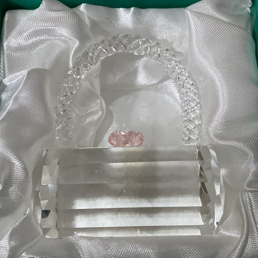 SD Simon Designs Glass Purse for Decorative